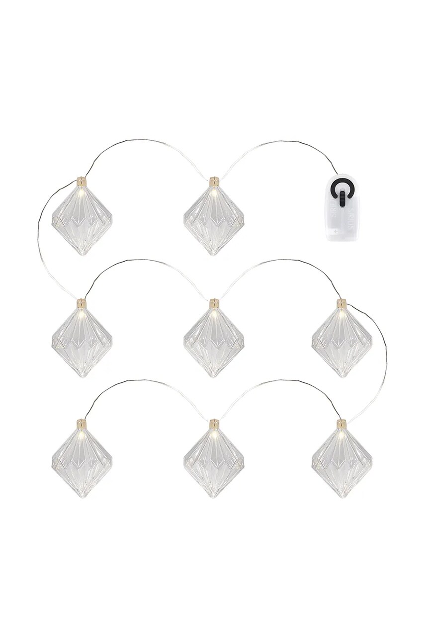 Sirius ghirlandă cu led-uri Nellie Guirlande 103 cm culoarea transparent