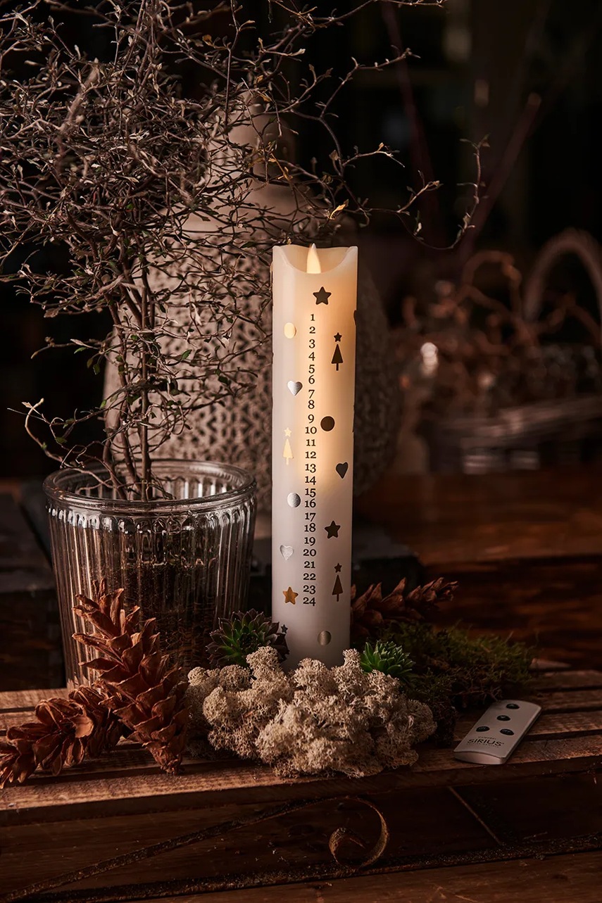 Κερί led advent Sirius Sara χρώμα: πολύχρωμο φωτογραφία