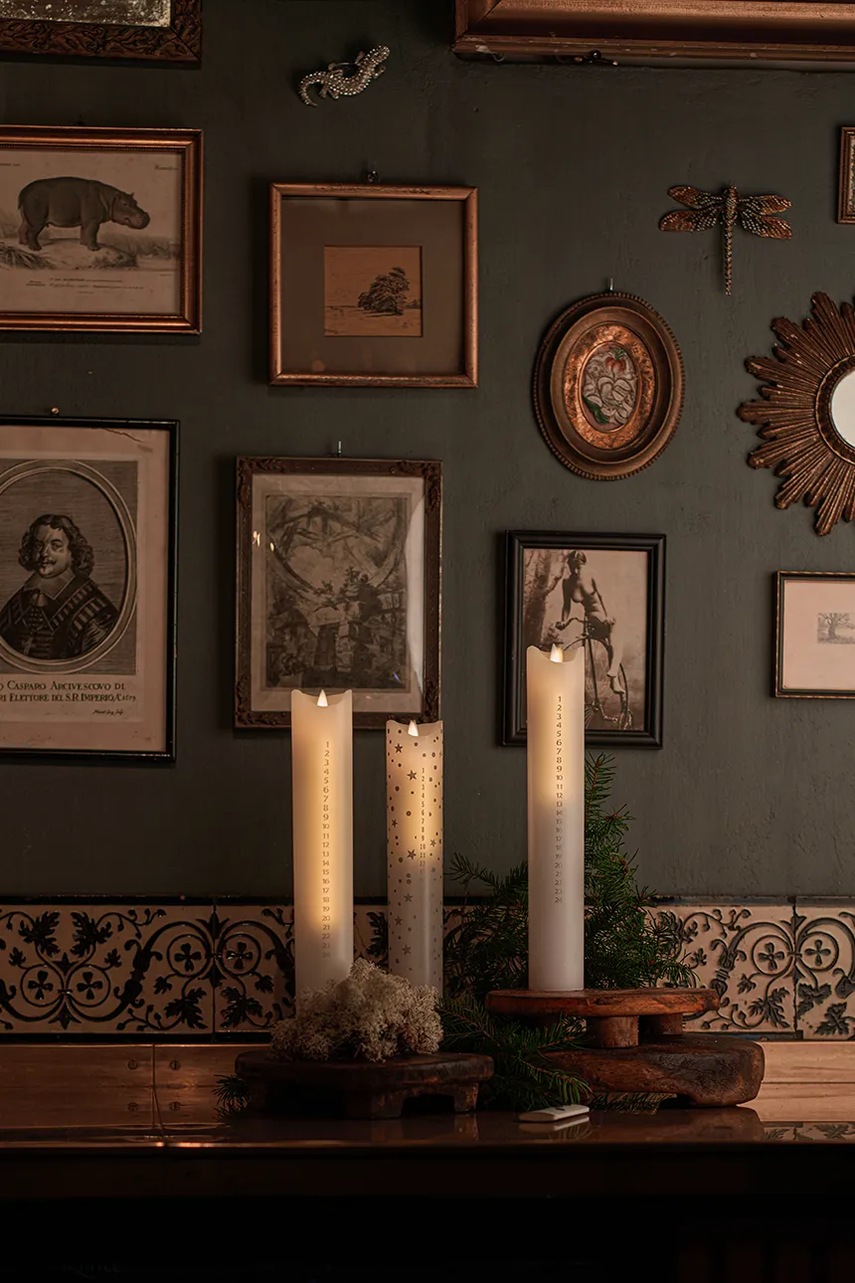 Κερί led advent Sirius Sara φωτογραφία
