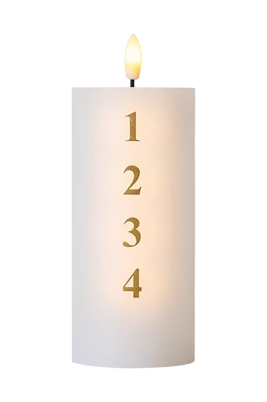 Sirius lumânare advent led Sille culoarea alb Sirius lumânare advent led Sille culoarea alb