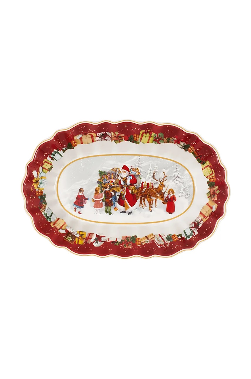Villeroy & Boch zdjela za posluživanje božićna od porculana 29 x 19 cm