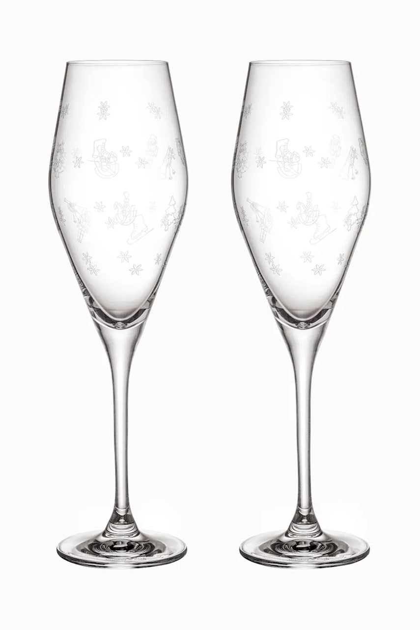 Levně Sada sklenic na šampaňské Villeroy & Boch Toy's Delight 260 ml 2-pack průhledná barva