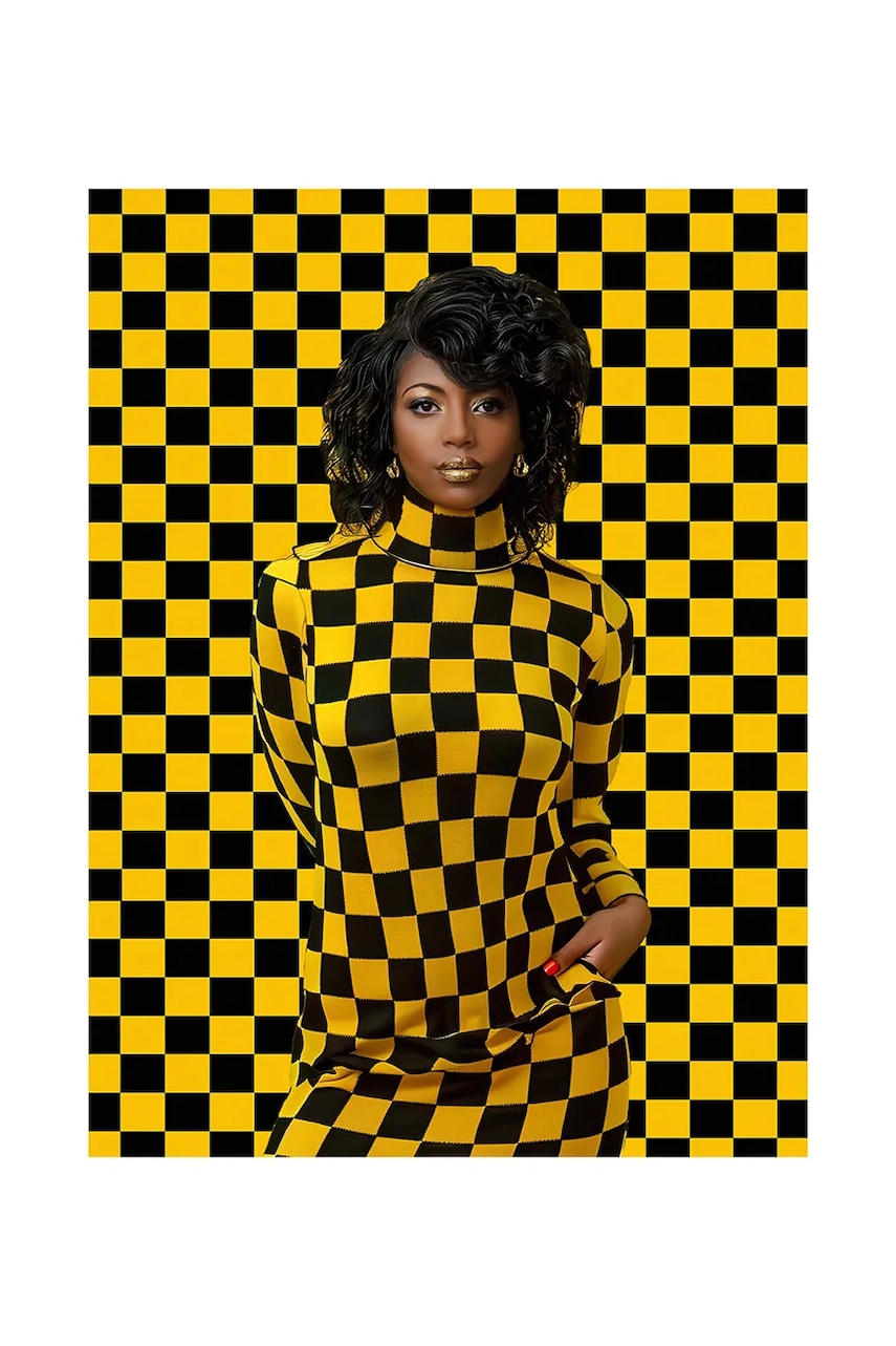 HARTMAN grafică pe sticlă acrilică a.i art Black Magic Woman 06