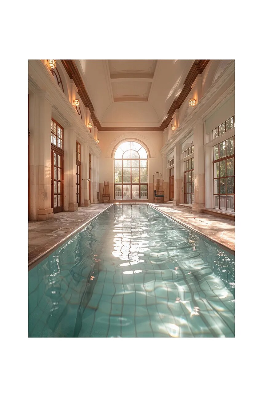 HARTMAN poster cu artă AI Vintage Pools 30 x 40 cm