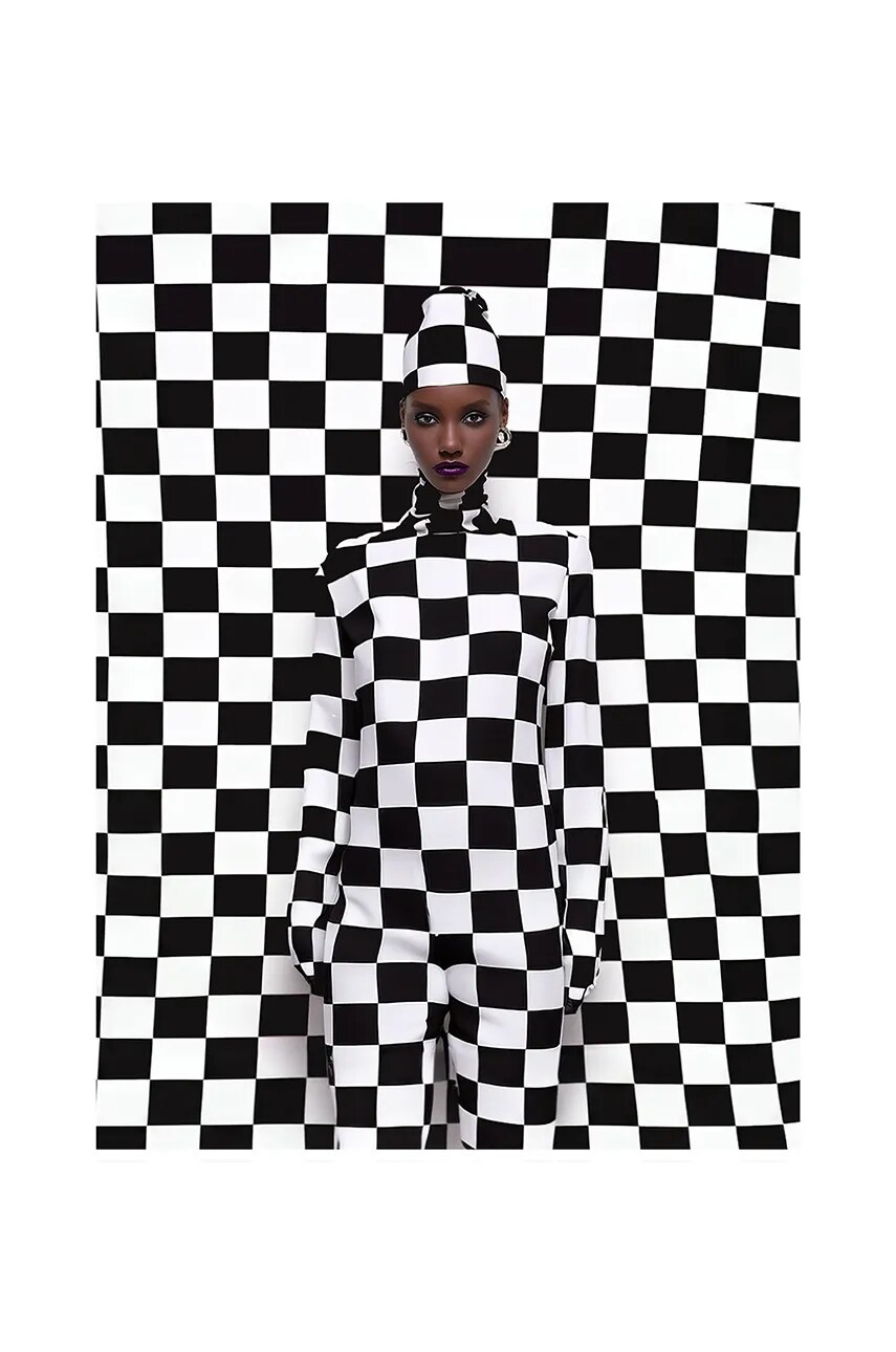 HARTMAN poster cu artă AI Black Magic Woman, 30 x 40 cm