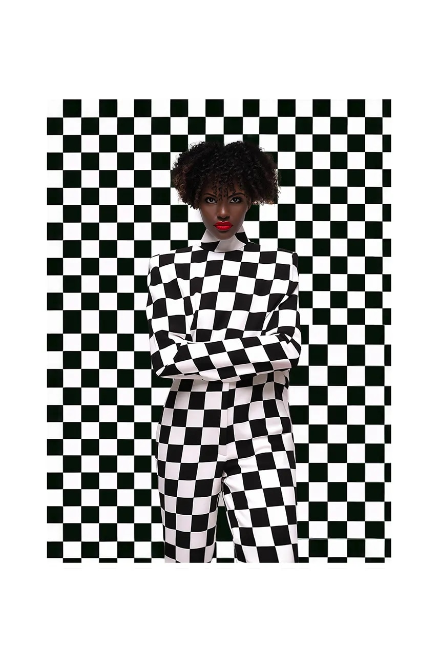 HARTMAN poster cu artă AI Black Magic Woman, 30 x 40 cm