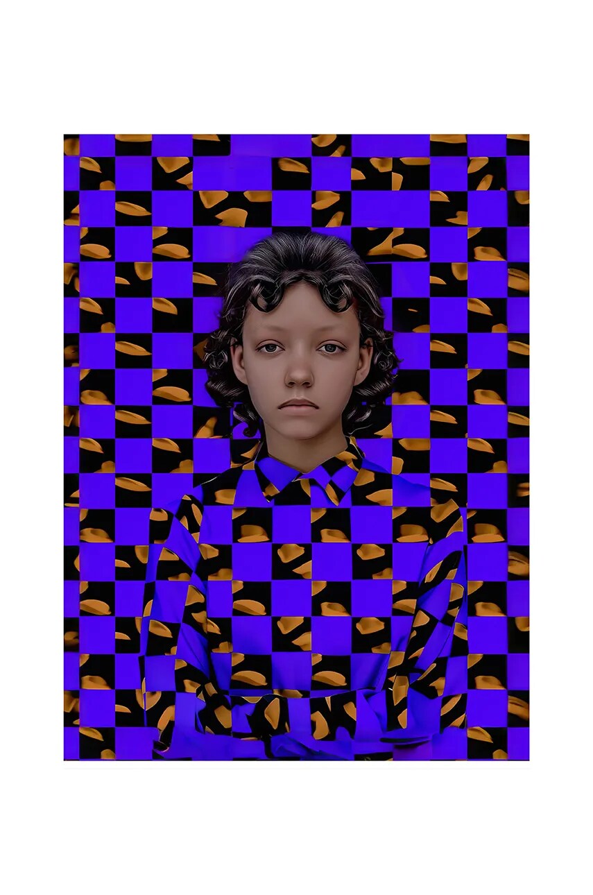 HARTMAN poster cu artă AI Black Magic Woman, 30 x 40 cm