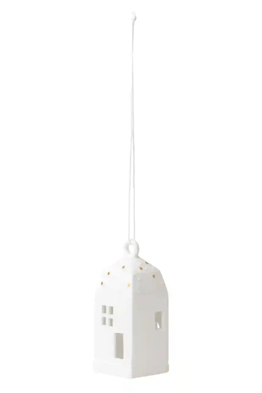 Raeder pandantiv decorativ 4 x 4 x 10 cm culoarea alb