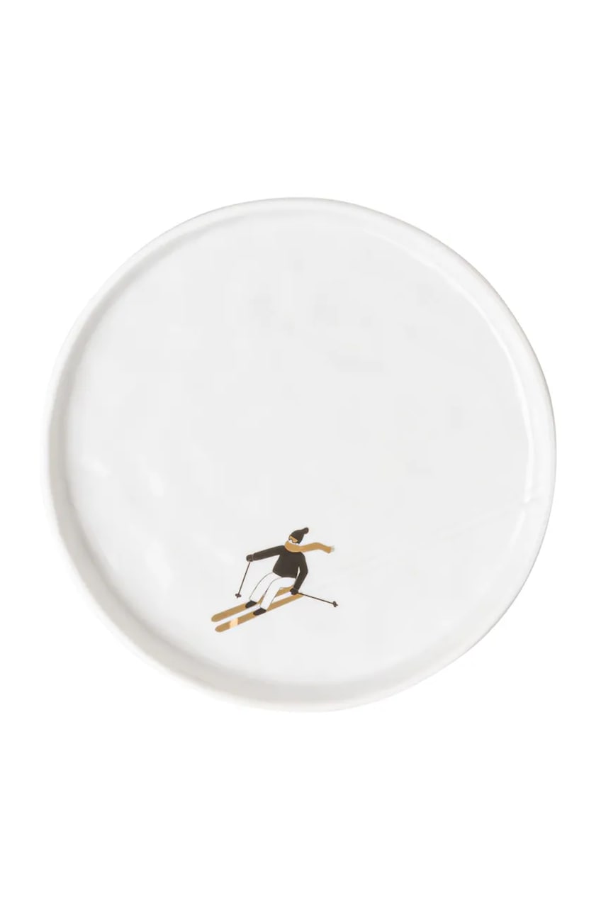 Raeder farfurie decorativă 15 x 1,2 cm culoarea alb