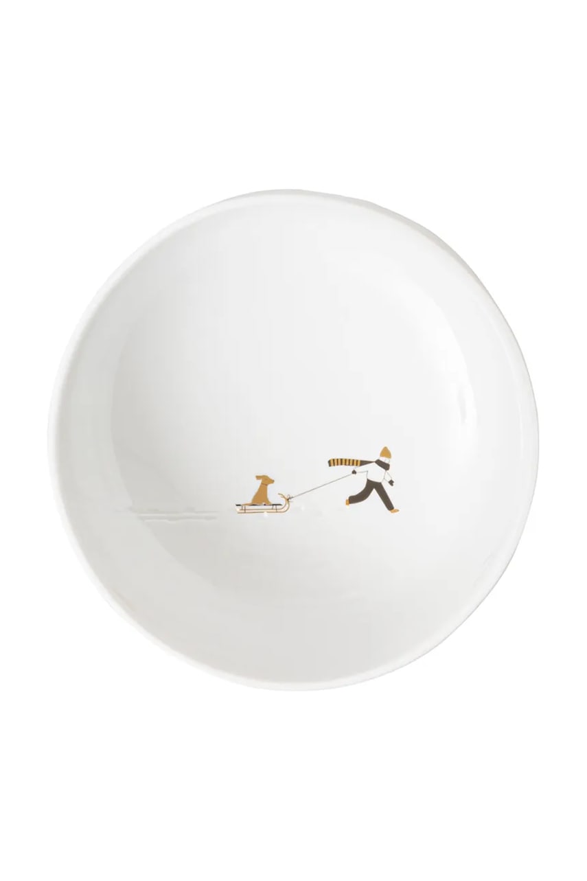 Raeder castron 15 x 6 cm culoarea alb