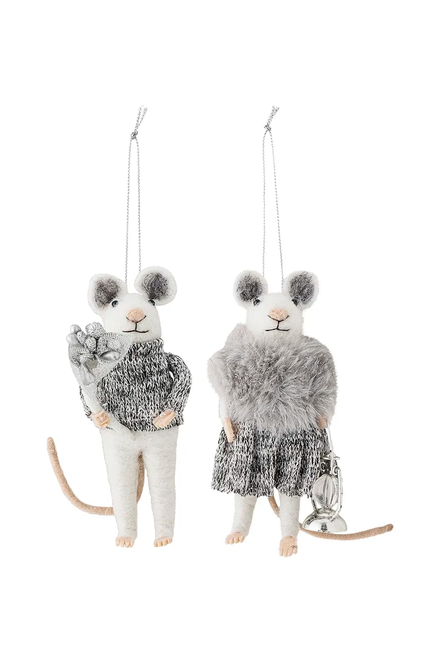Bloomingville pandantiv decorativ Peo Ornament 2-pack Bloomingville pandantiv decorativ Peo Ornament 2-pack