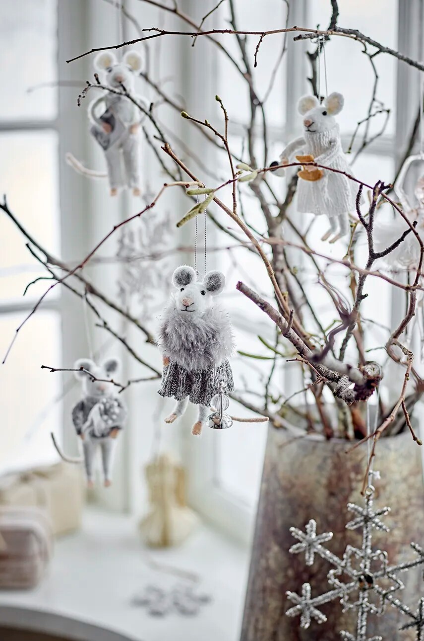 Bloomingville dekoratív medál Peo Ornament 2 db termék 2. képe