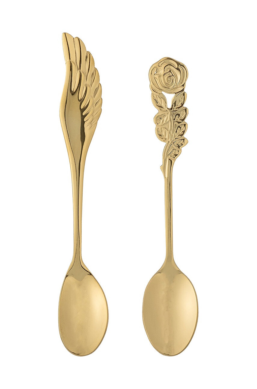 

Комплект лъжици Bloomingville Liani Cutlery (2 броя), Жълт