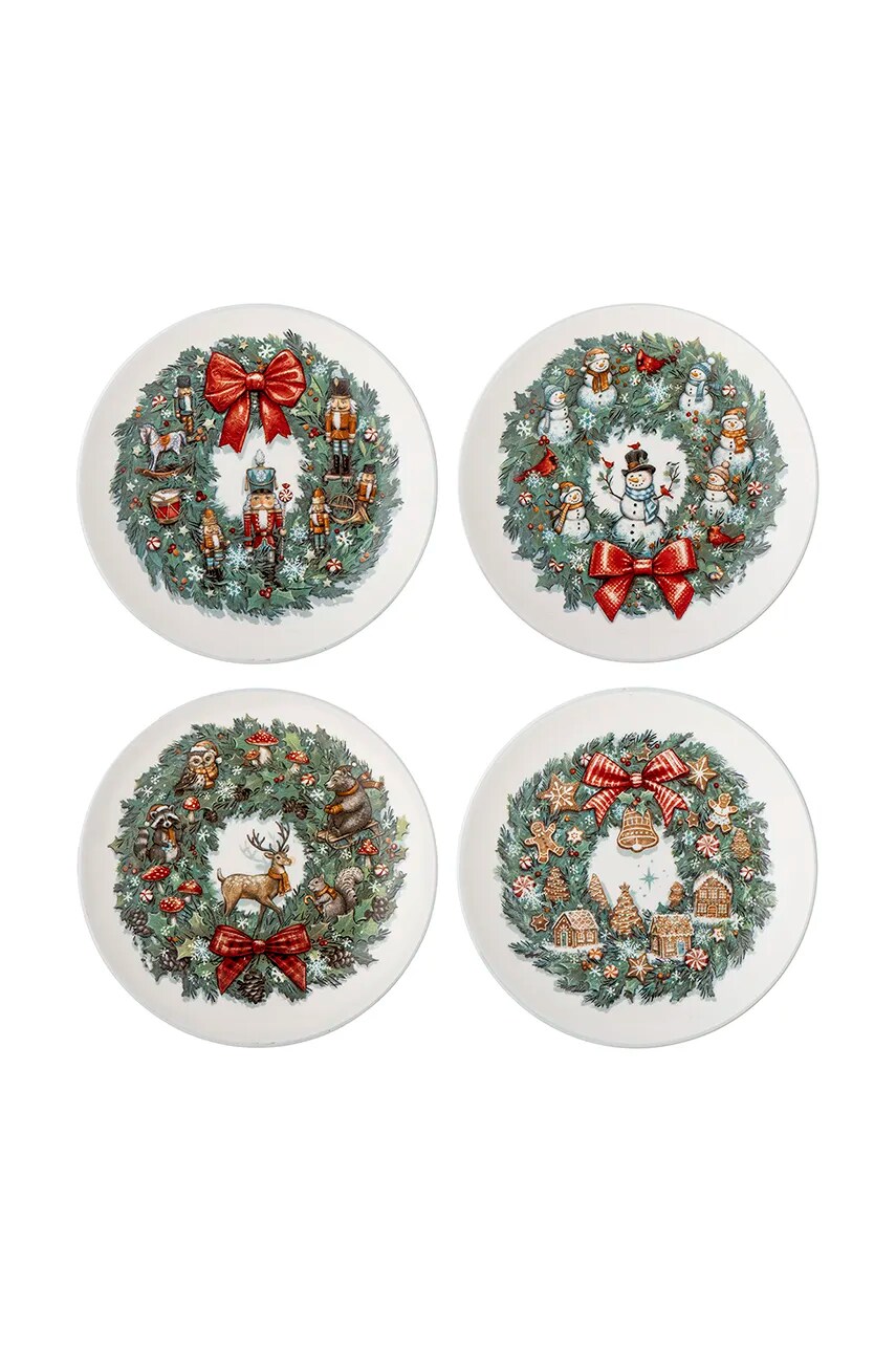 Bloomingville set de farfurii pentru desert Valentin 4-pack