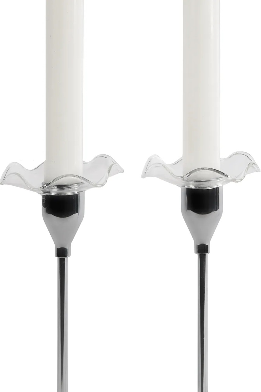 Κηροπήγιο Sagaform Viva 2-pack χρώμα: γκρι φωτογραφία