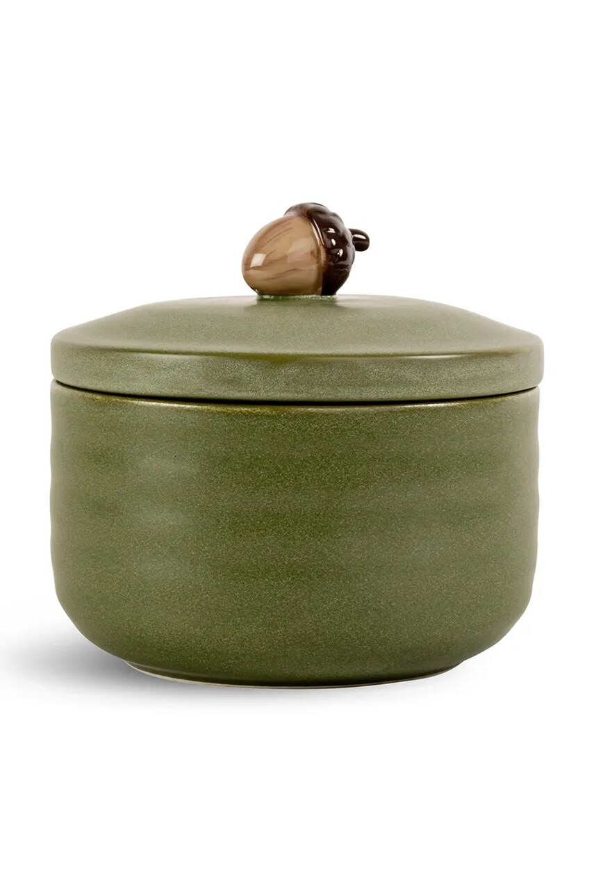 Sagaform borcan cu capac Ellen 0,7 L culoarea verde
