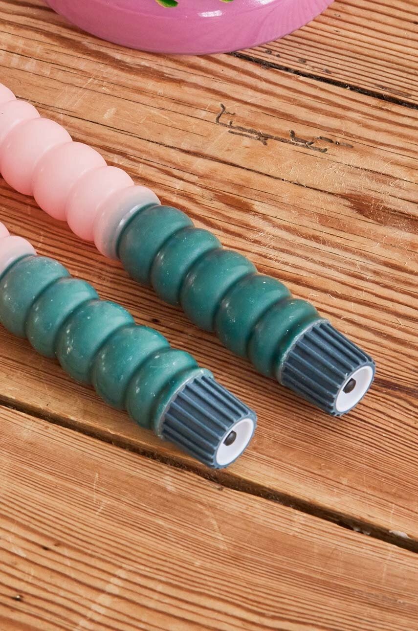 Rice led gyertya szett Soft Pink 2 db termék 2. képe