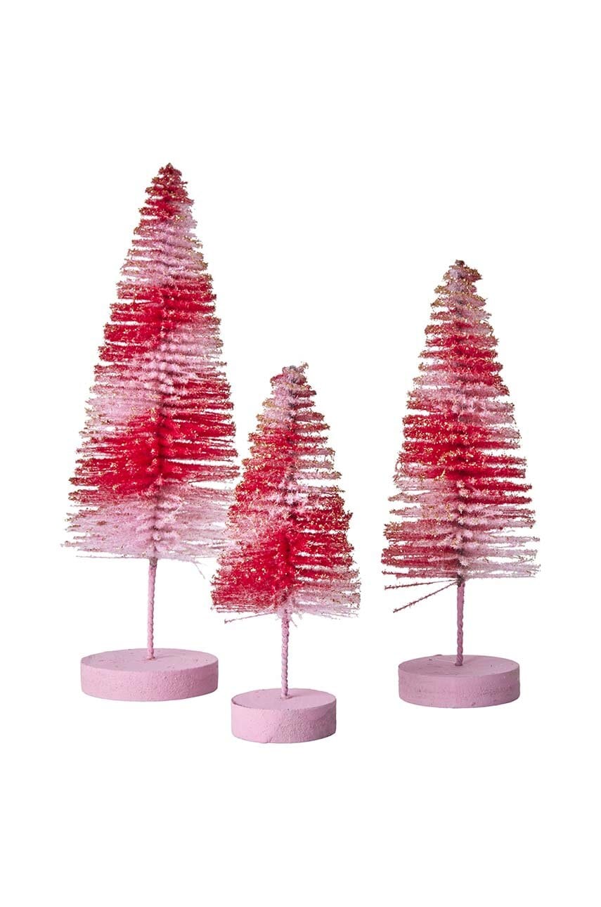 Rice pom de crăciun decorativ 3-pack Rice pom de crăciun decorativ 3-pack