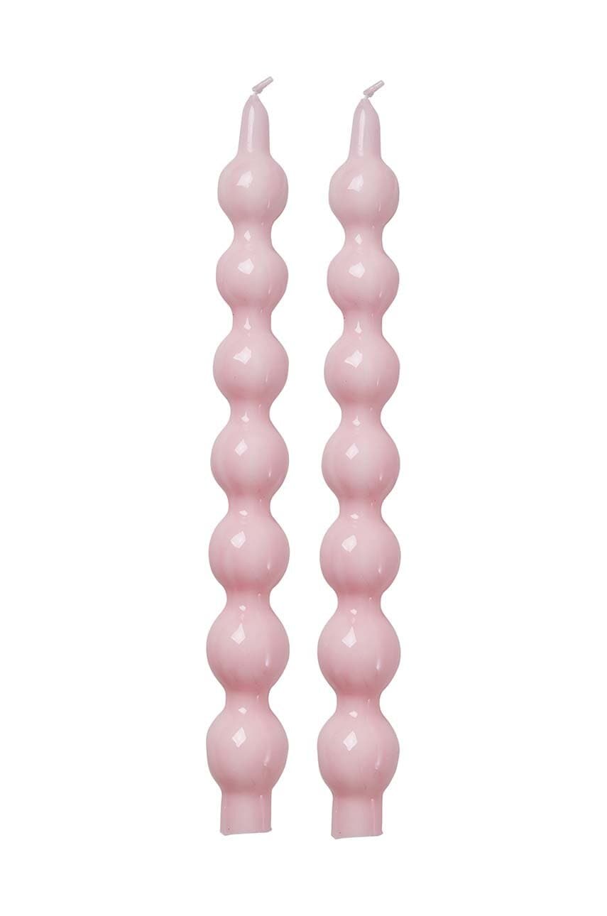 Rice gyertyák készlete Soft Pink 2 db akciós termékkép 1