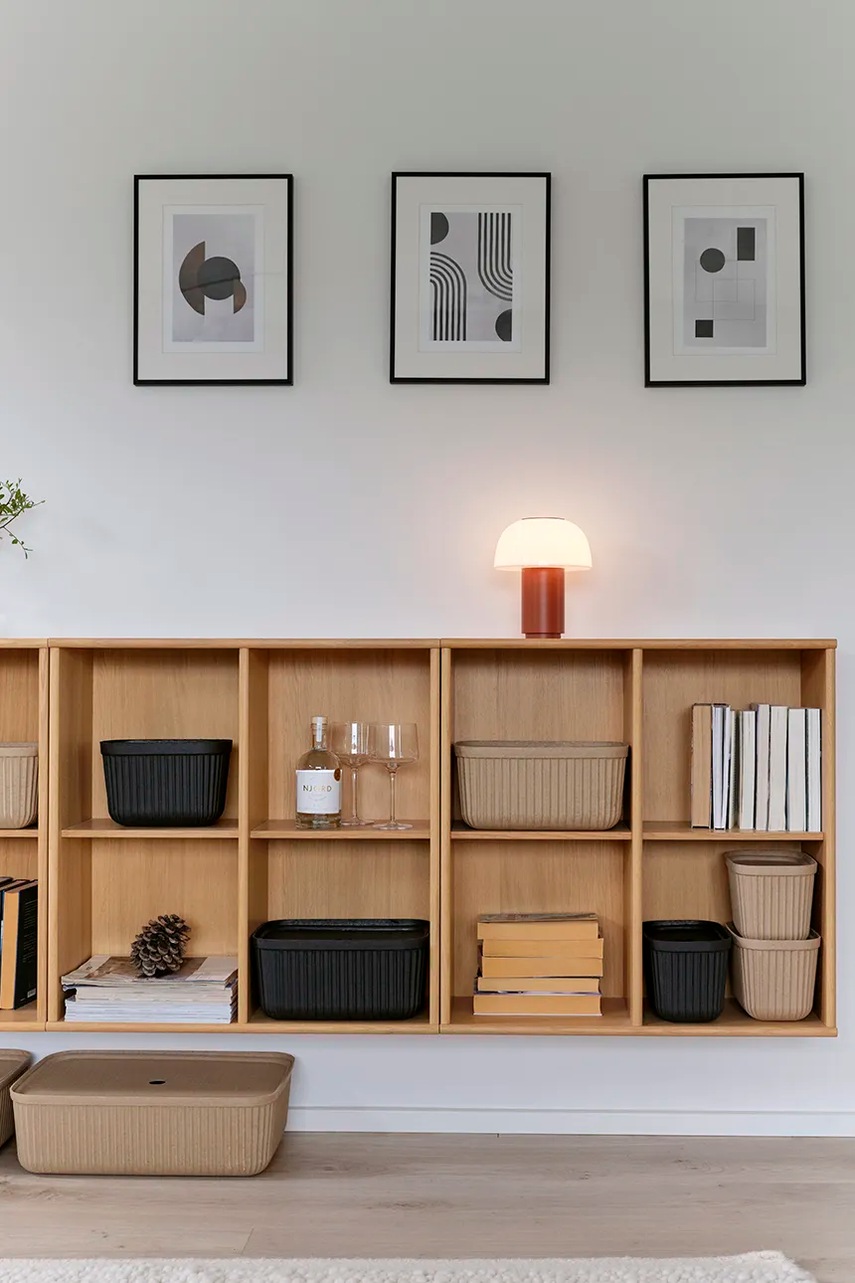 Σετ κουτιών αποθήκευσης Zone Denmark Pulp 2-pack χρώμα: πολύχρωμο φωτογραφία