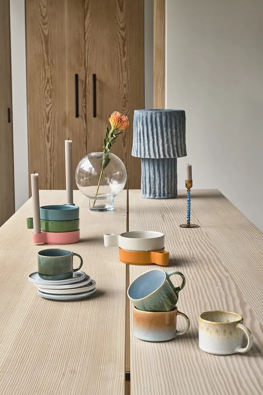 Διακοσμητικό κηροπήγιο Villa Collection Styles χρώμα: πολύχρωμο φωτογραφία