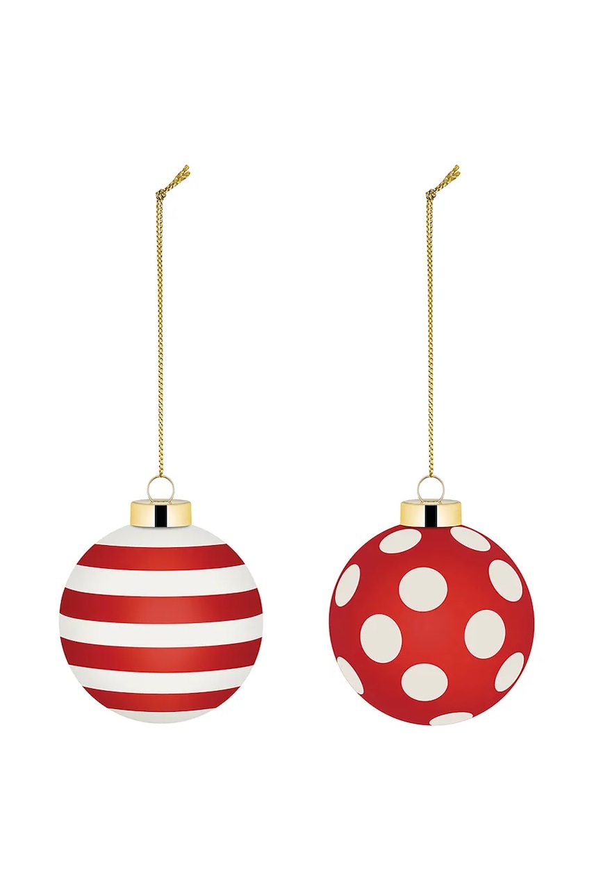 Alessi set de globuri de crăciun Delight 2-pack