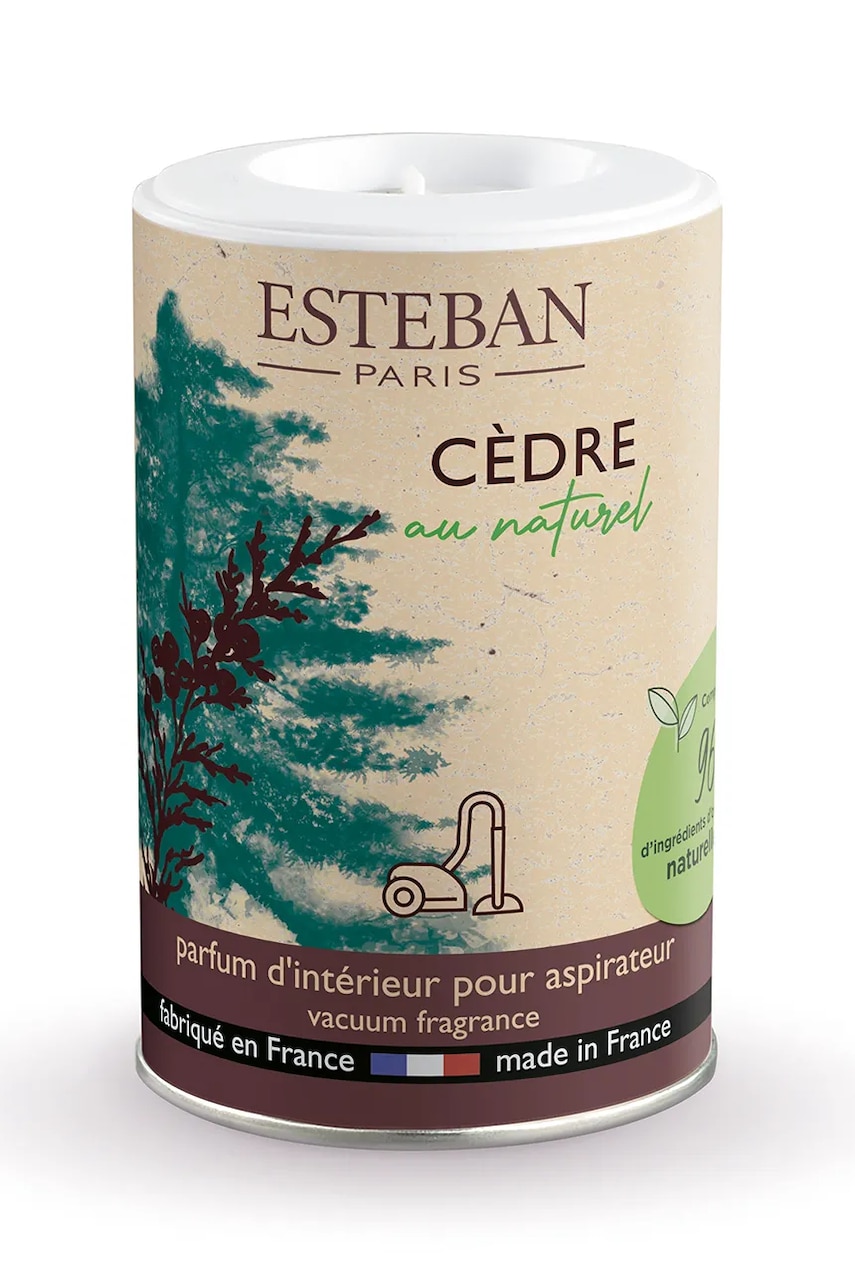 Esteban praf parfumat pentru aspirator Cedre au naturel
