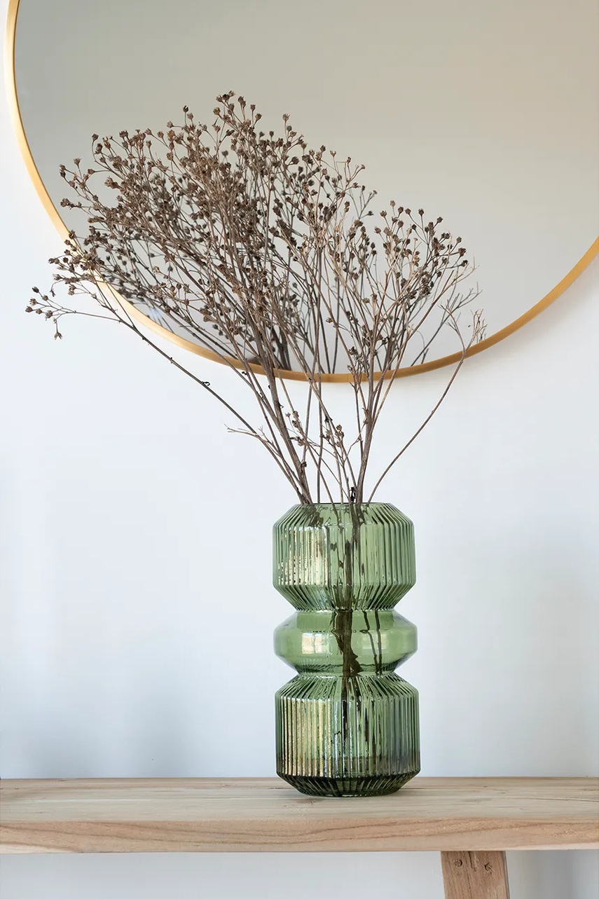 Καθρέφτης τοίχου House Nordic Madrid χρώμα: κίτρινο φωτογραφία