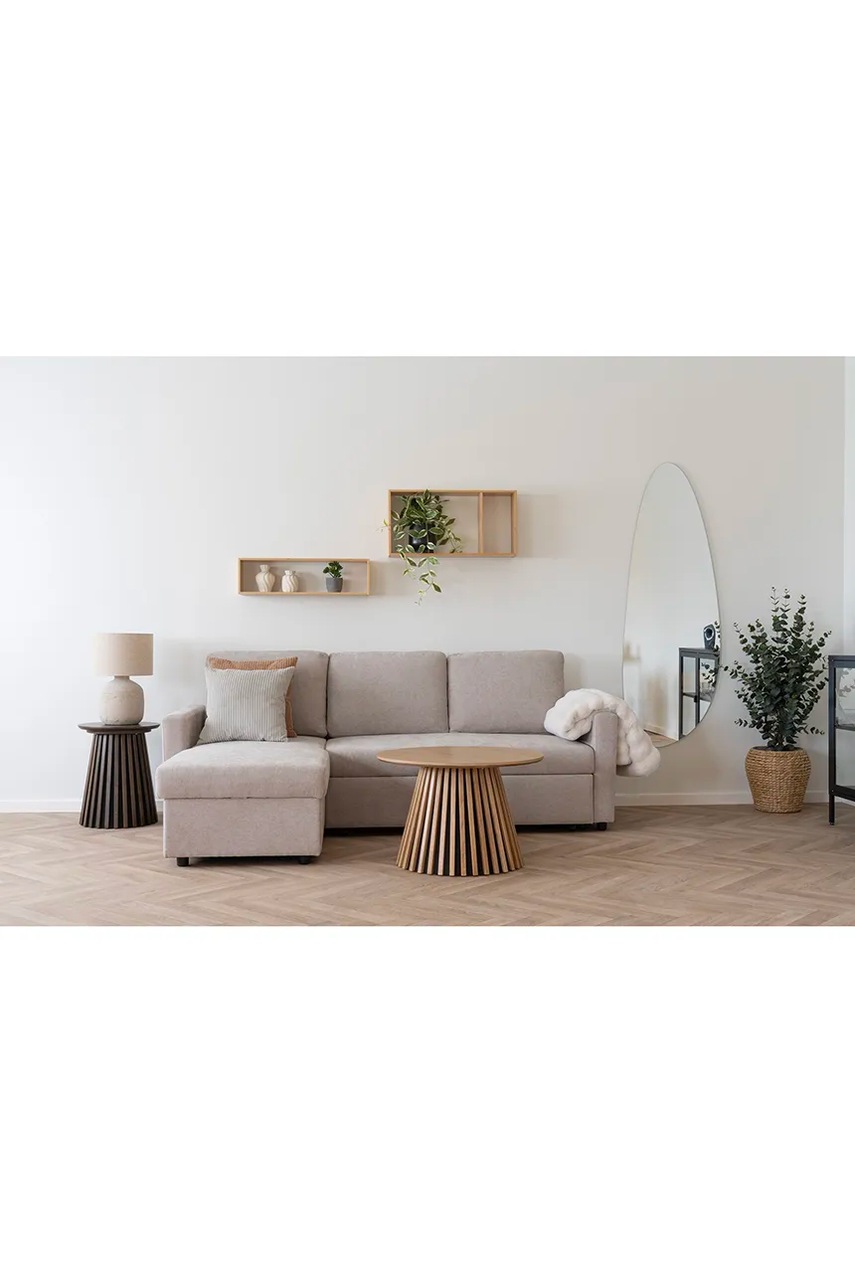 Ράφι τοίχου House Nordic Ember χρώμα: μπεζ φωτογραφία