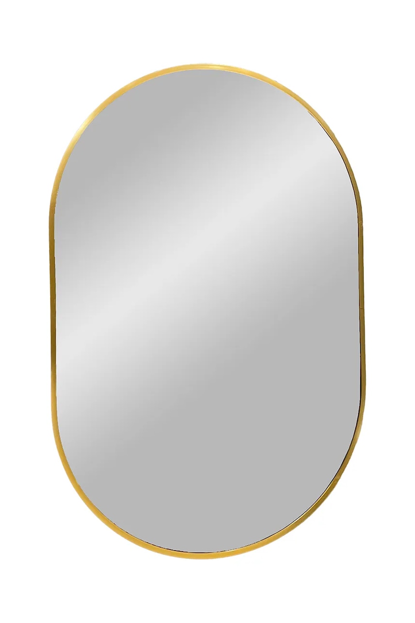 House Nordic oglinda de perete Madrid culoarea galben