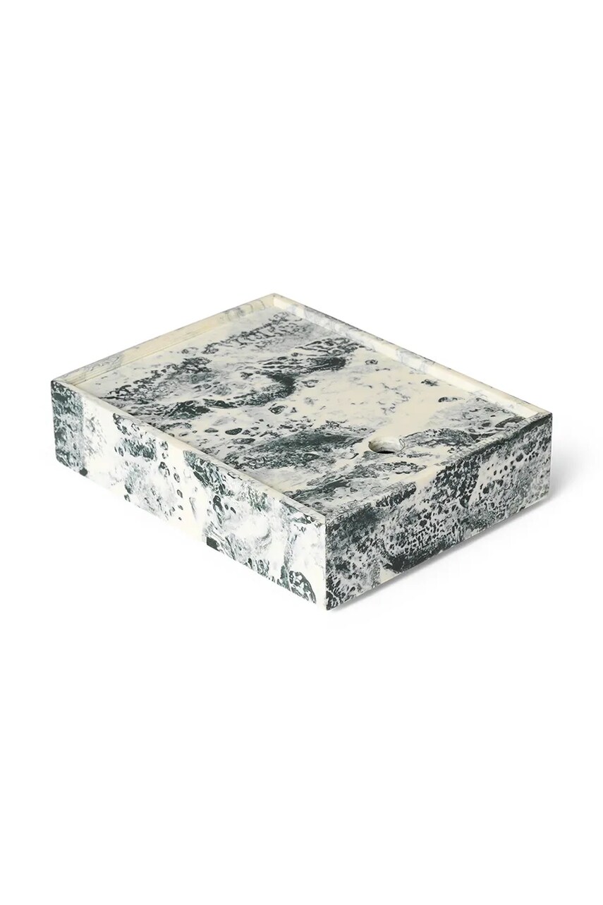 Levně Úložný box ferm LIVING Mist Box bílá barva