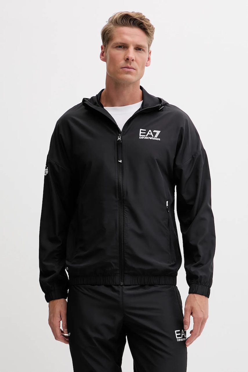 Спортивный костюм EA7 Emporio Armani мужской цвет чёрный Спортивный костюм EA7 Emporio Armani мужской цвет чёрный