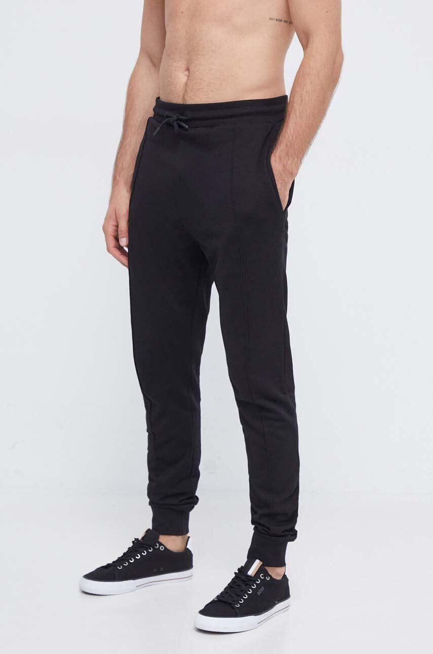 Βαμβακερή φόρμα Fila χρώμα: μαύρο φωτογραφία