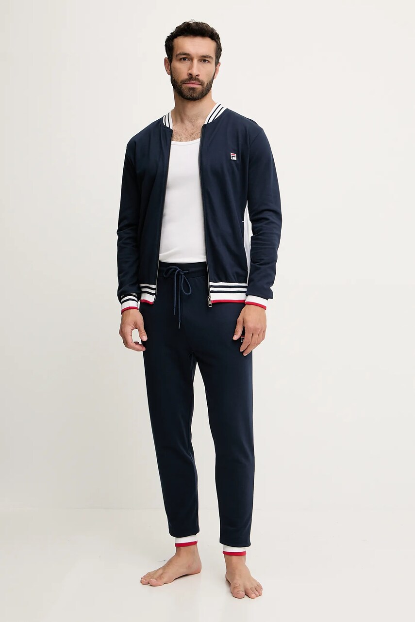 Fila trening de lounge culoarea albastru marin, FPS1211