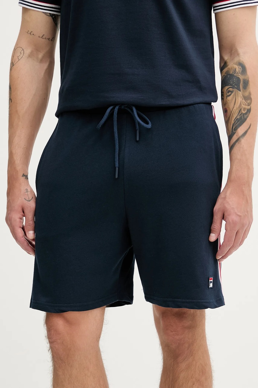 Хлопковый комплект lounge Fila цвет синий FPS1214