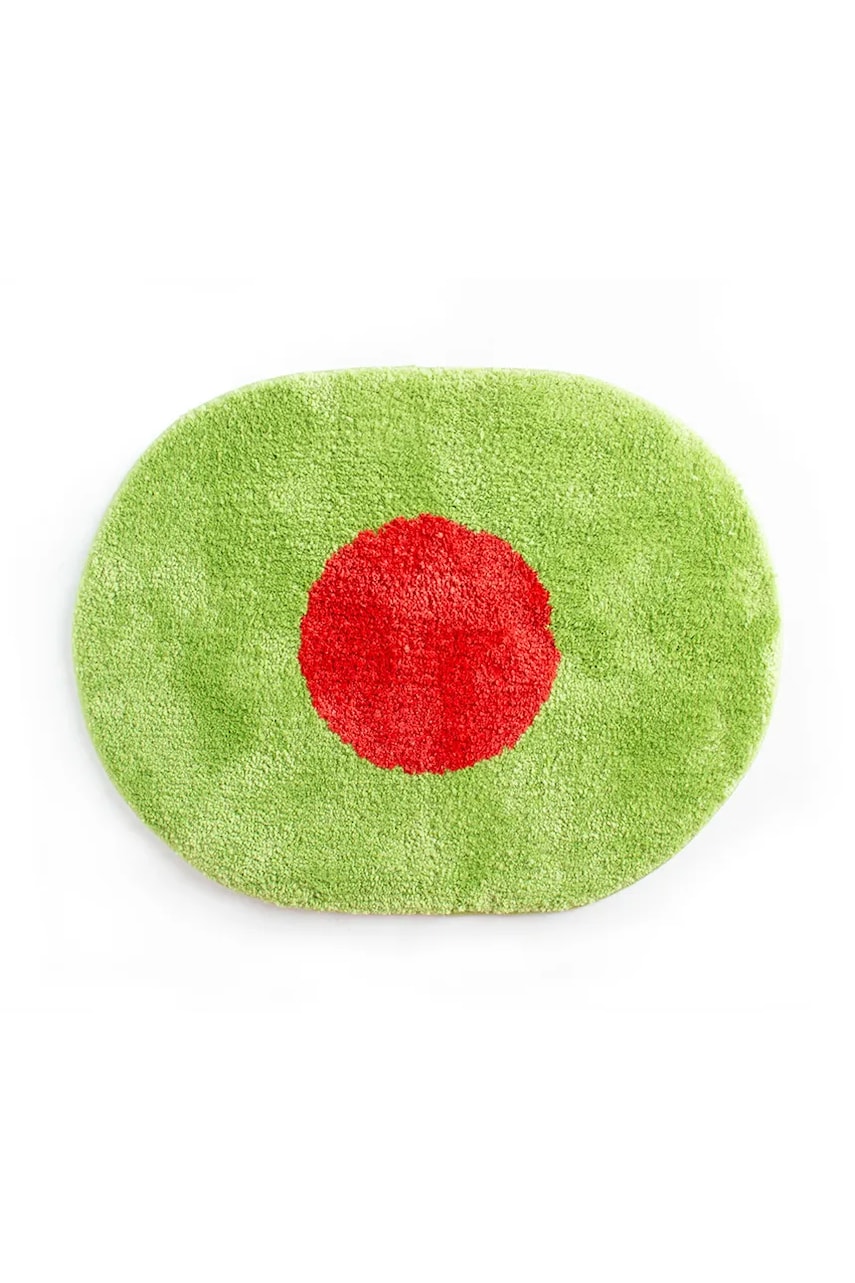 Helio Ferretti covor de baie Olive 60 x 45 cm culoarea verde Helio Ferretti covor de baie Olive 60 x 45 cm culoarea verde