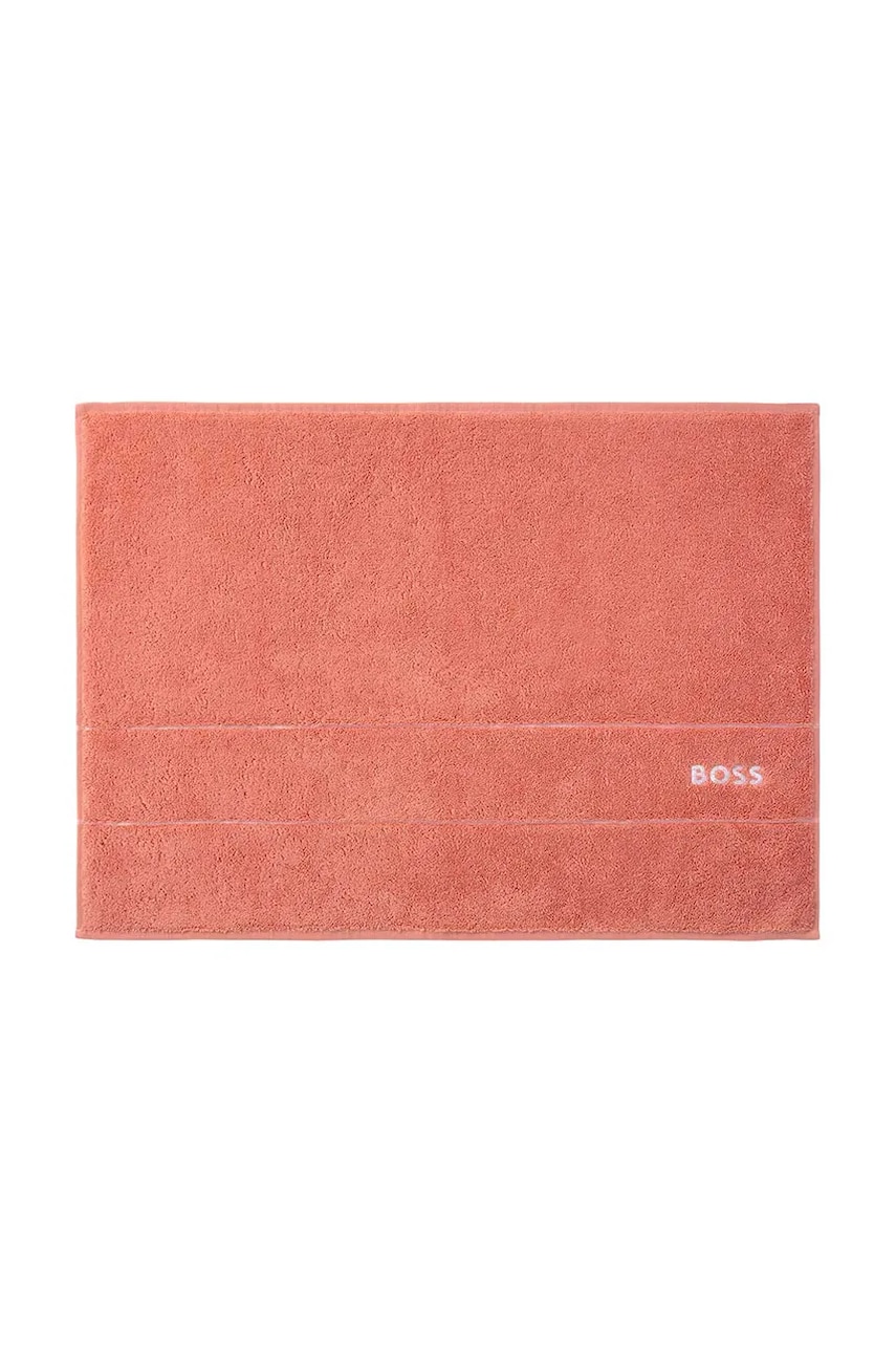 BOSS prosop de podea PLAIN Sorbet 50 x 70 cm culoarea portocaliu
