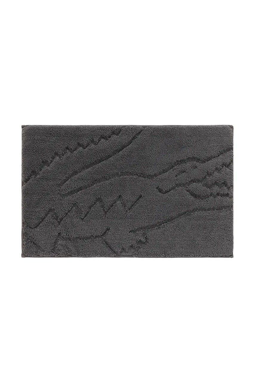 Levně Koupelnový kobereček Lacoste LHERITAG Meteori 50 x 80 cm šedá barva