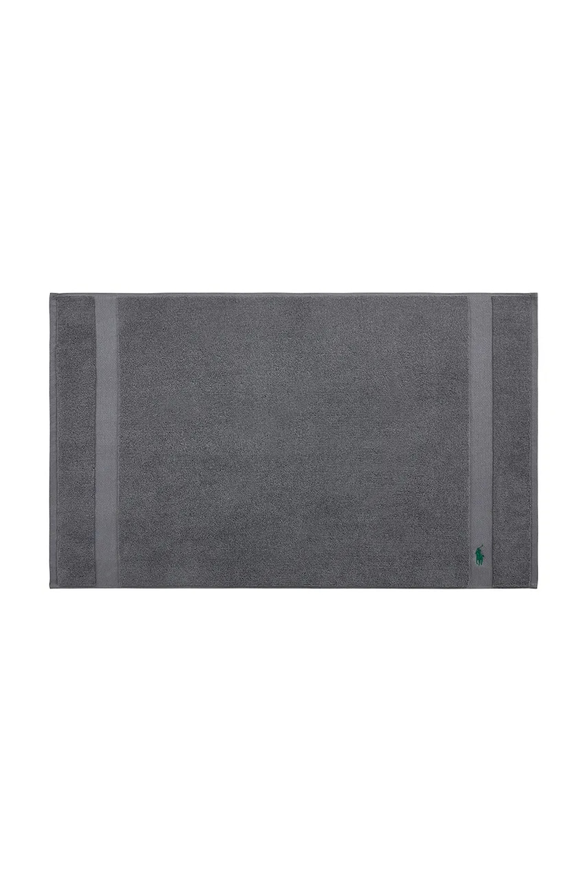 Levně Koberec do koupelny Ralph Lauren Polo Player Barclay Heather 55 x 90 cm šedá barva