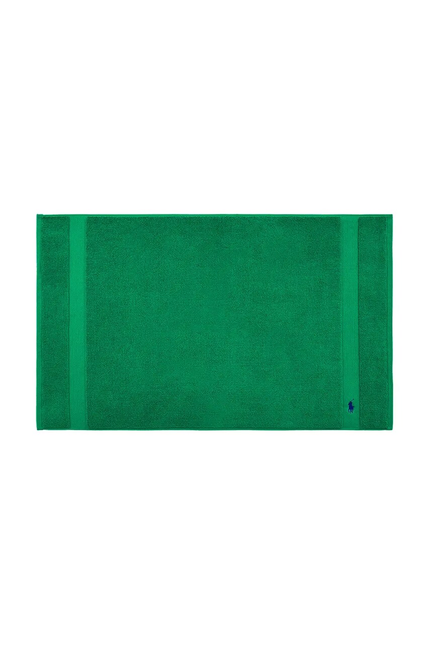 Levně Koberec do koupelny Ralph Lauren Polo Player Billiard 55 x 90 cm zelená barva