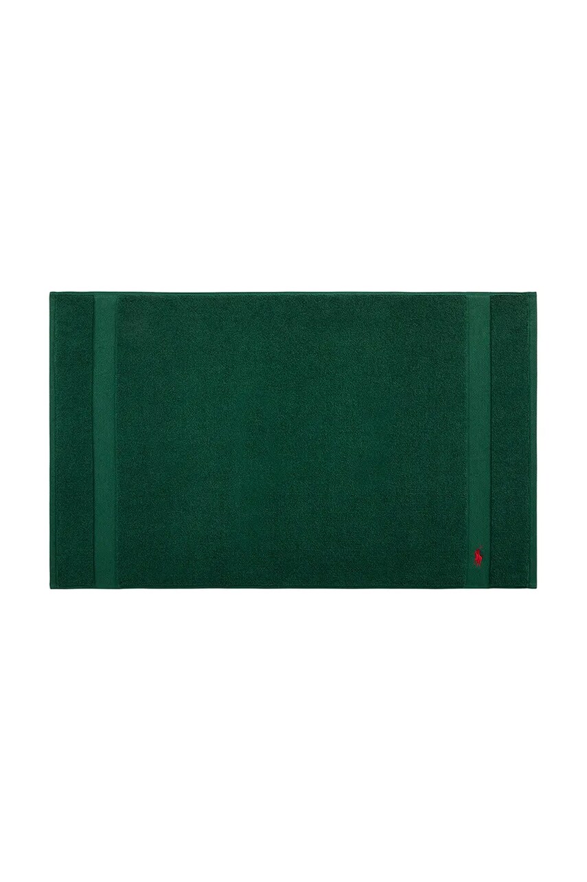 Levně Koberec do koupelny Ralph Lauren Polo Player College Green 55 x 90 cm zelená barva