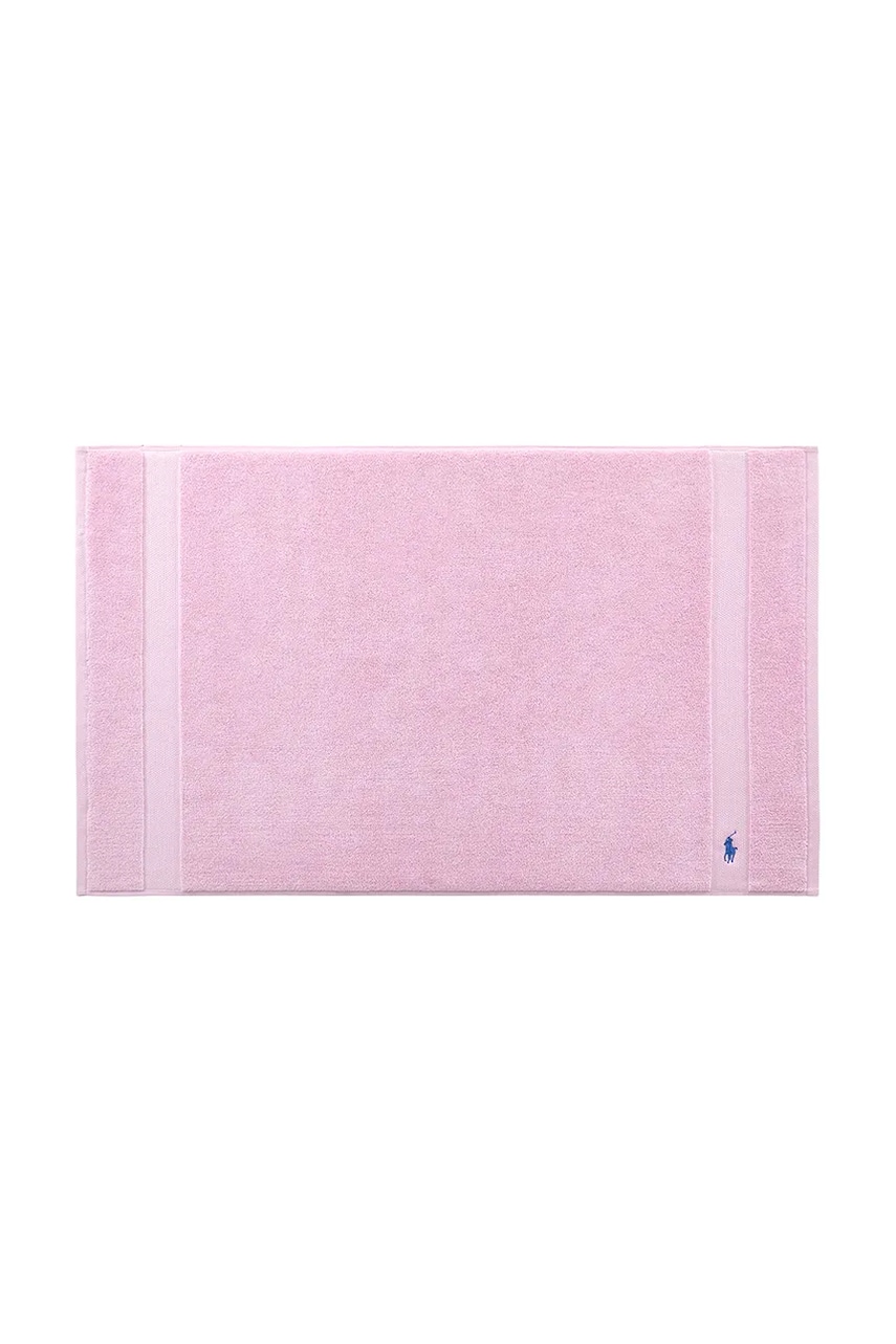 Levně Koberec do koupelny Ralph Lauren Polo Player Carmel Pink 55 x 90 cm růžová barva