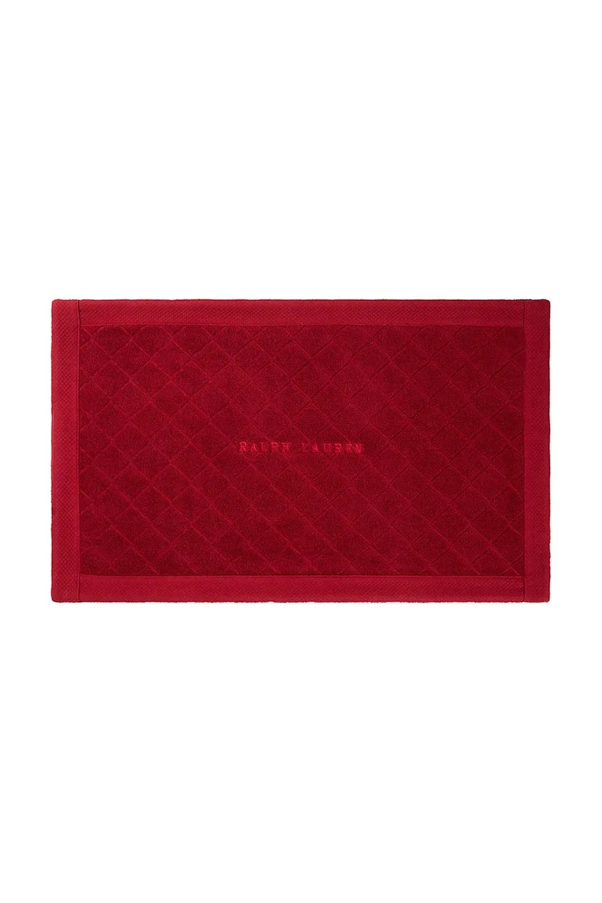 Levně Koberec do koupelny Ralph Lauren AVENUE Carmin 50 x 80 cm červená barva