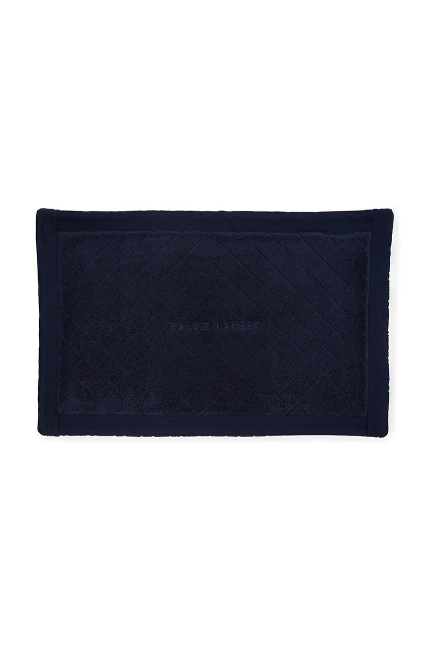 Levně Koberec do koupelny Ralph Lauren AVENUE Midnight 50 x 80 cm tmavomodrá barva