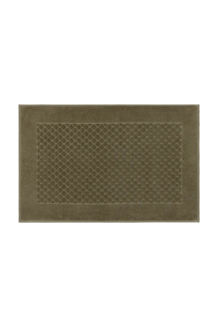 E-shop Bavlněný koupelnový kobereček Yves Delorme ETOILE Kaki 55 x 90 cm