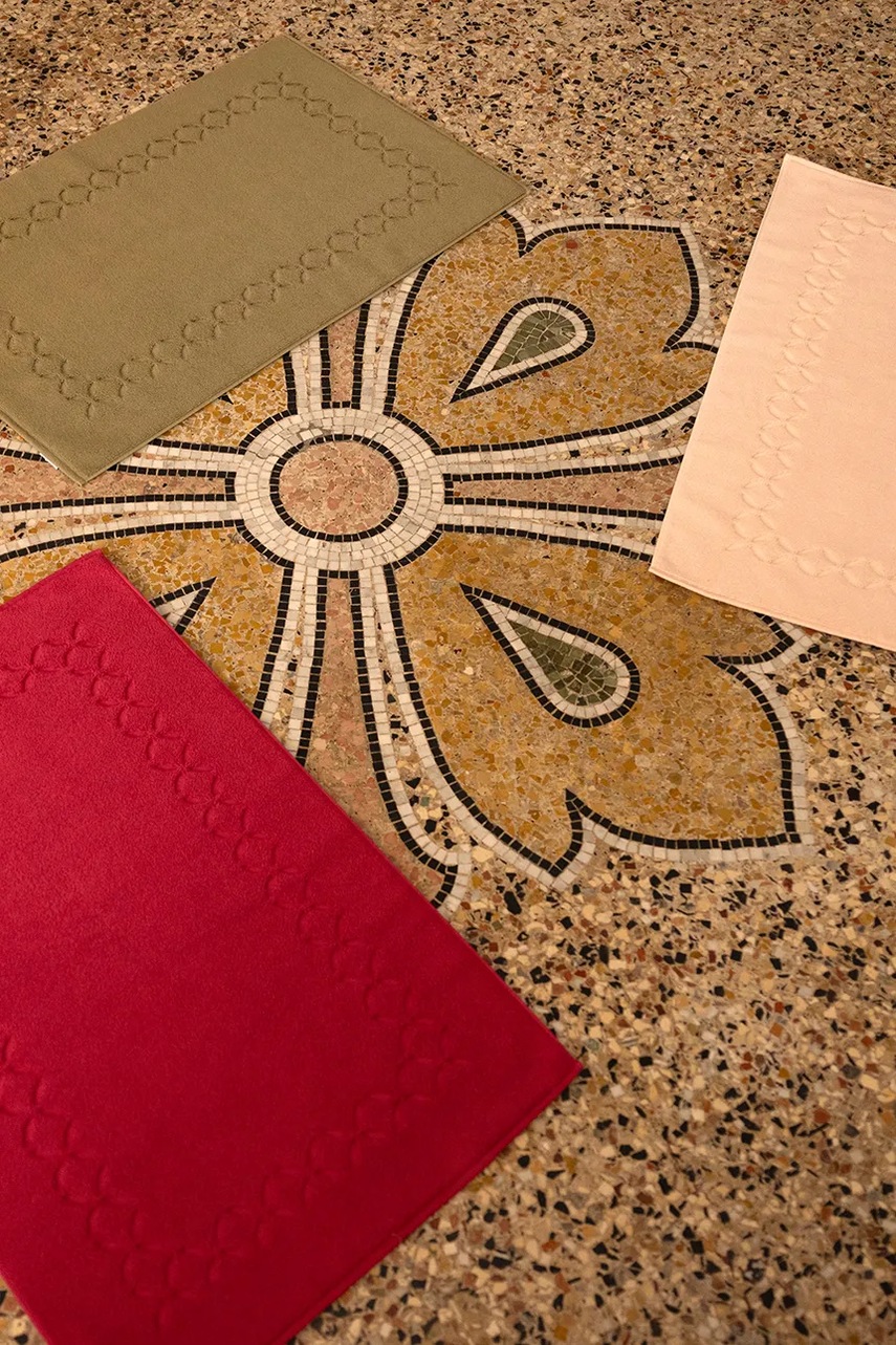 Yves Delorme χαλάκι μπάνιου βαμβακερό NATURE Kaki 55 x 90 cm φωτογραφία