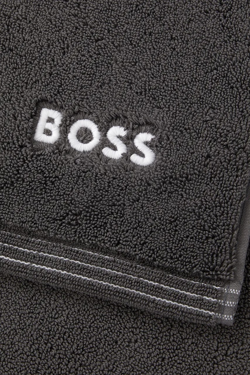 Bavlněný koupelnový kobereček BOSS EDGE Graphite 50 x 70 cm