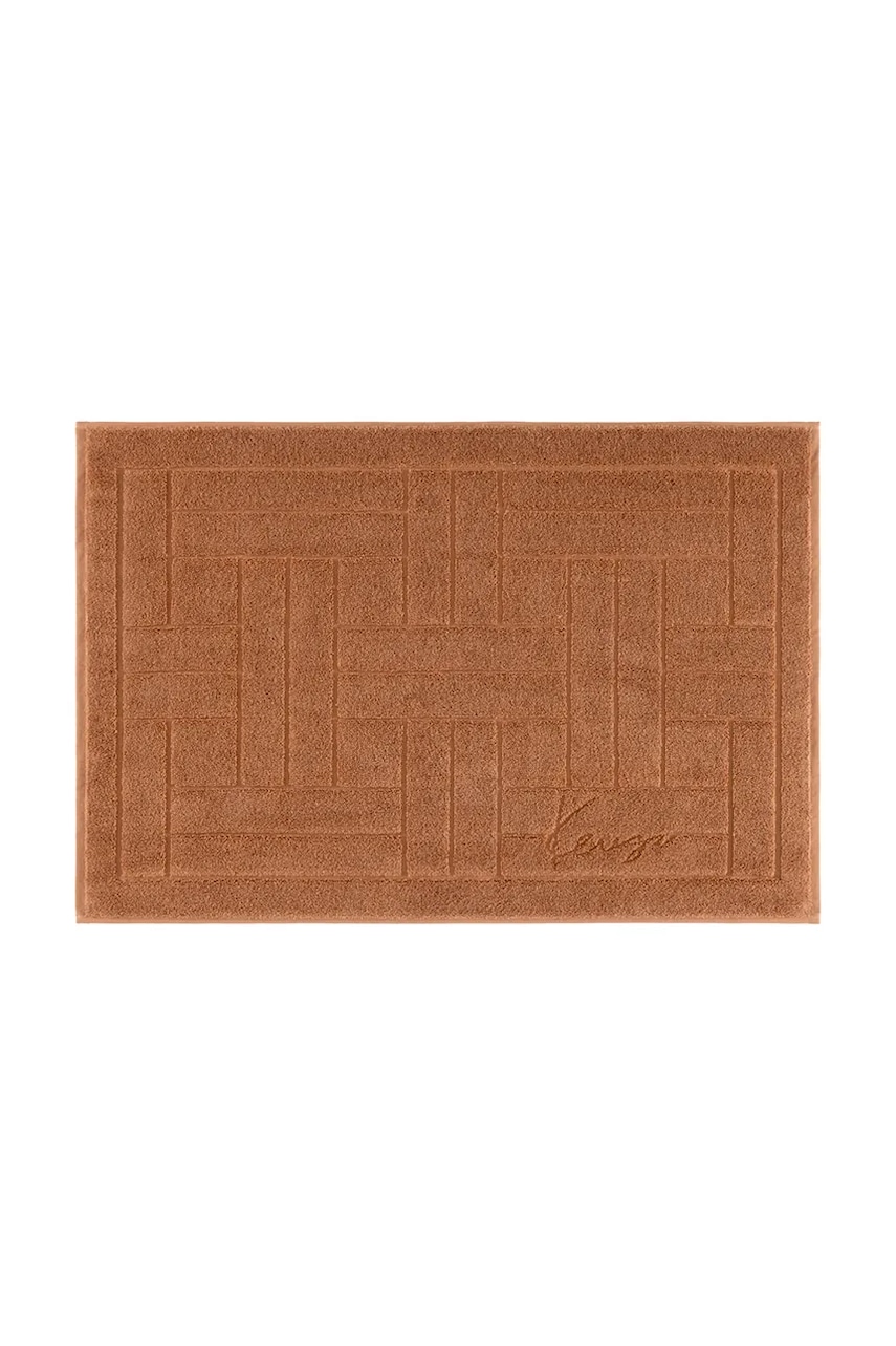 E-shop Bavlněný koupelnový kobereček Kenzo KWEAVE Cannelle 55 x 80 cm