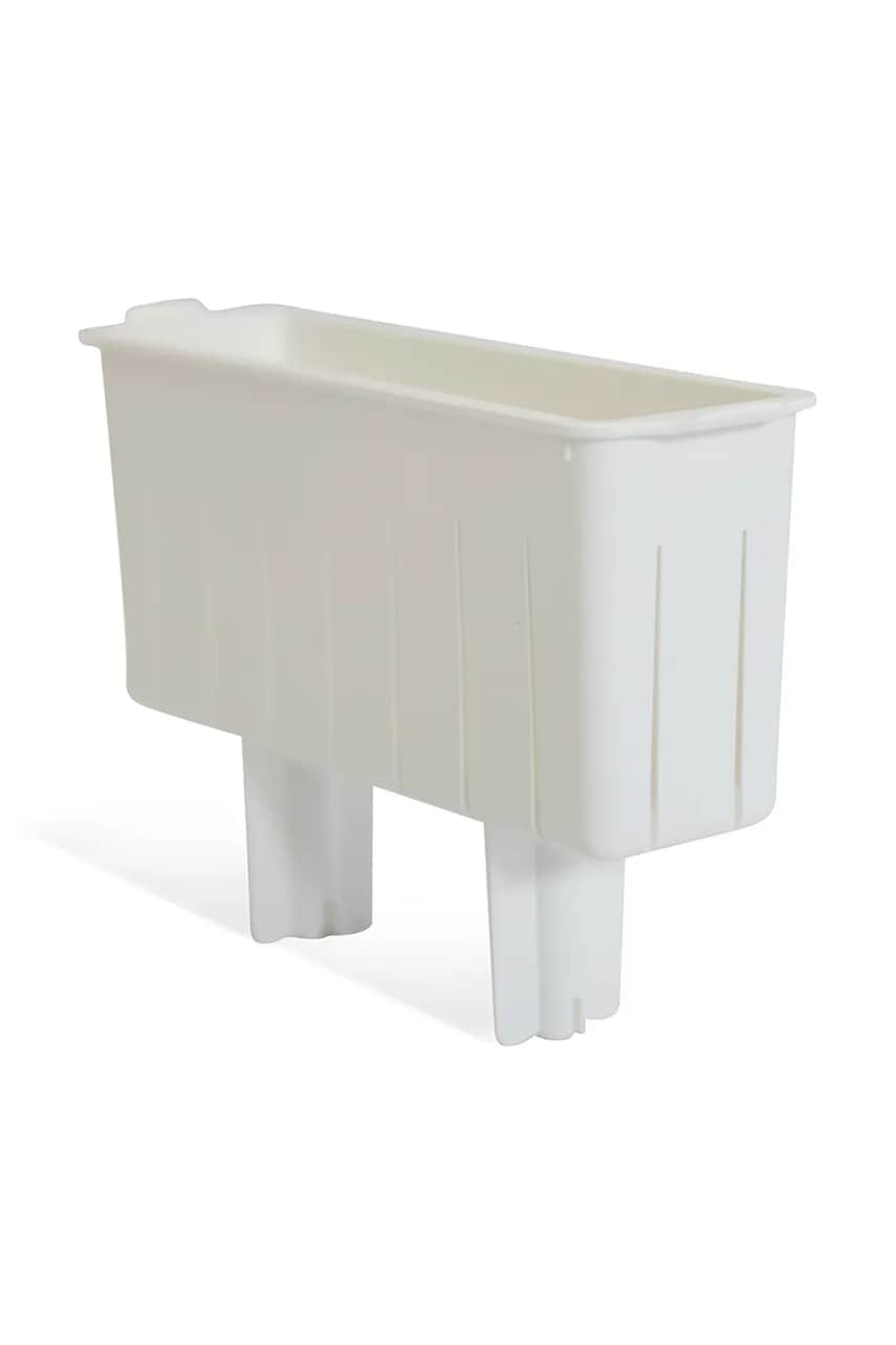 Veritable coș pentru depozitare Lingot® Basket culoarea alb