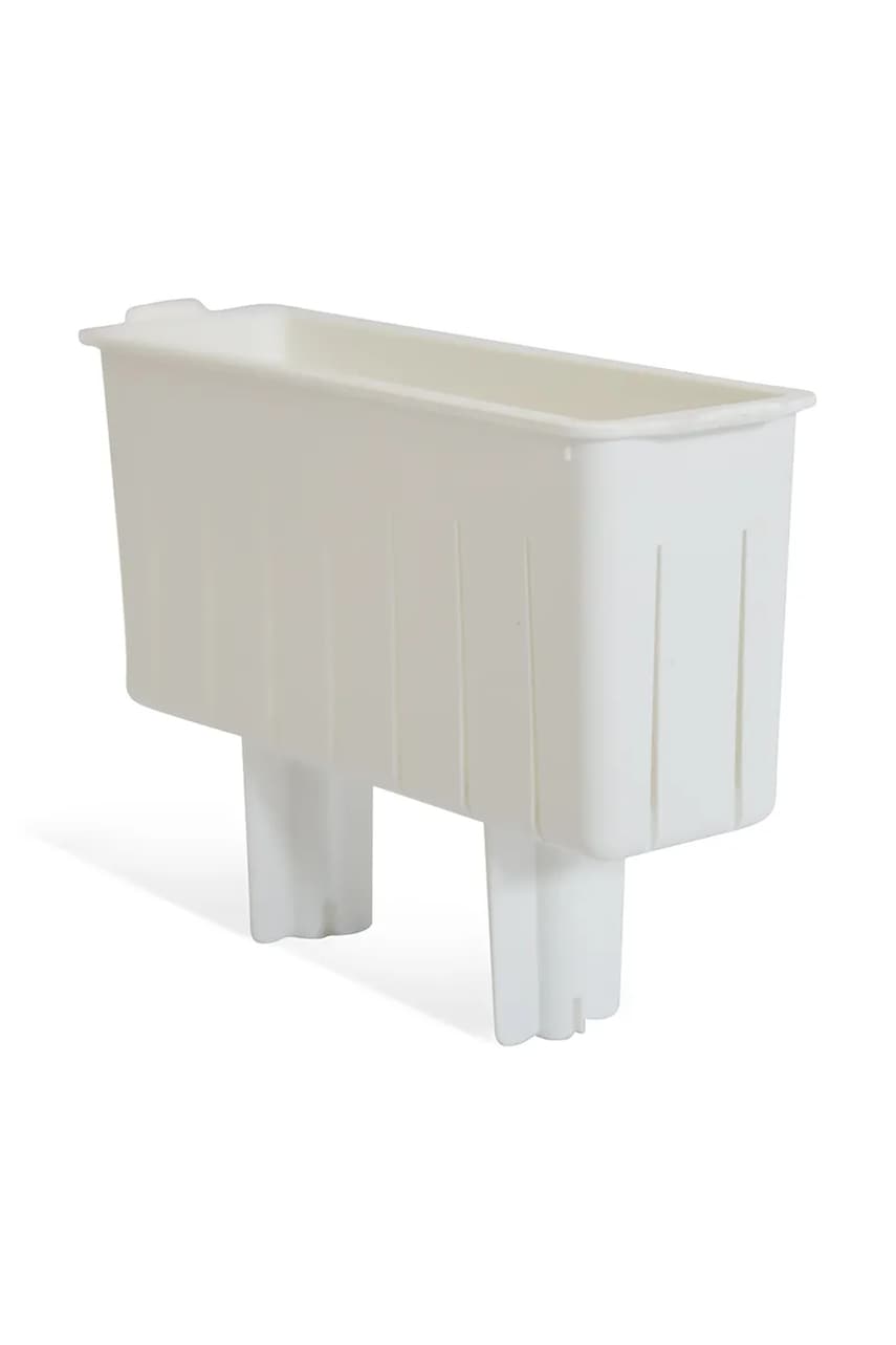 Veritable coș pentru depozitare Lingot® Basket culoarea alb